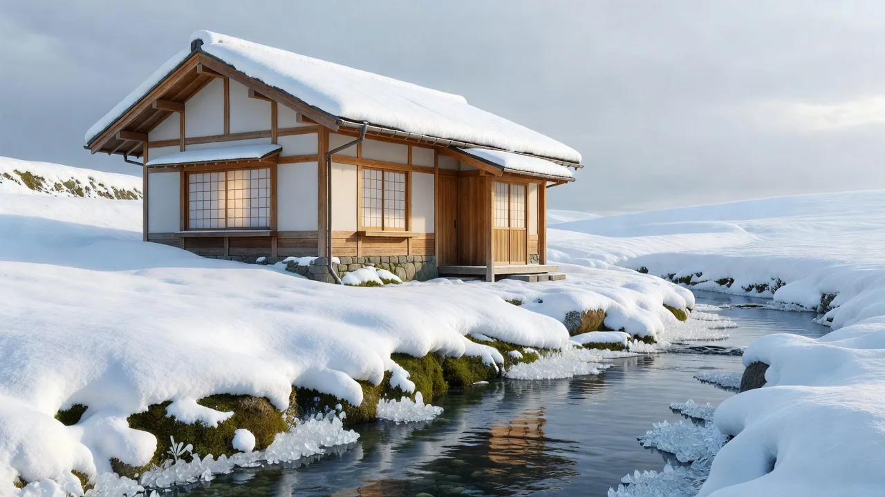 冬の雪景色
